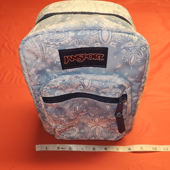 JansSport Big Student Backpack Lucky Bandanna w/Matching Big Break Lunch Pack - Picture 11 of 14